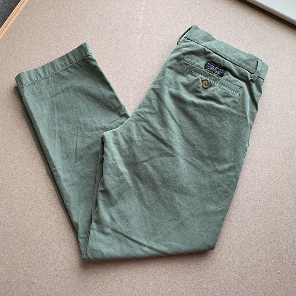 Banana Republic Emerson Chino green